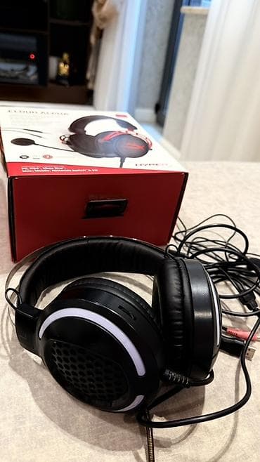 komputer adapter: HyperX Cloud Alpha – Pro Gaming Headset Xüsusiyyətlər: tam yenidir — 4