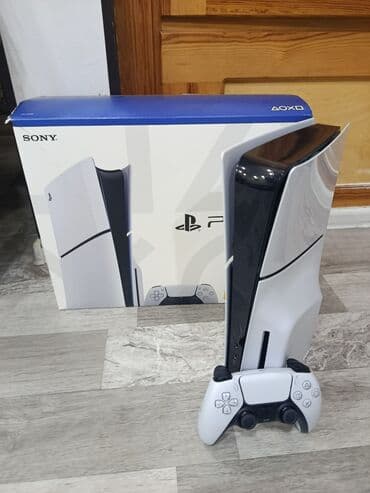 Oyun dolu PlayStation 5 slim ideal veziyyetde qzma donma yox ustada
