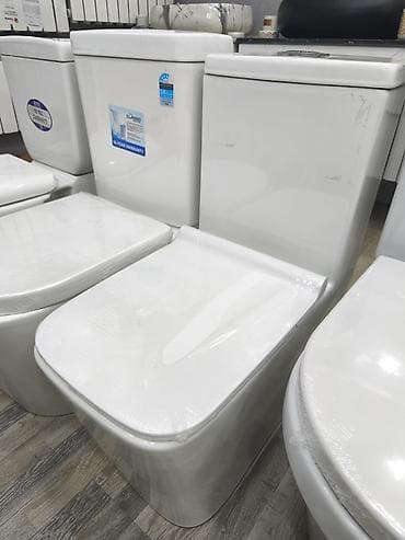 unitax: Klozet – birgə gövdəli (monoblok) model - Material: yüksək — 1