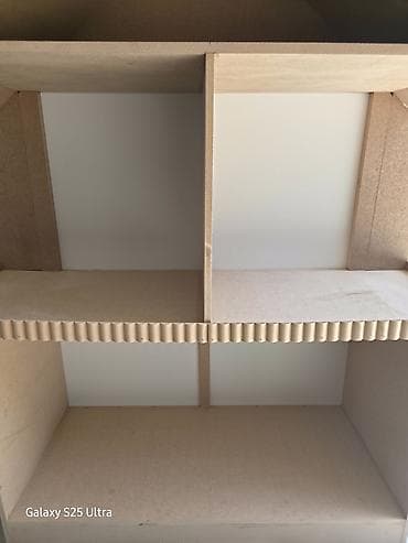 lalafo goyercin satisi: Quş evi – MDF materialdan - İki mərtəbəli konstruksiya, üstü üçbucaq — 3