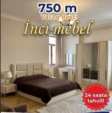 İkinəfərlik çarpayı, Dolab, Termo, 2 tumba, Azərbaycan, Yeni