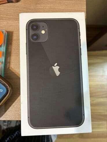 ip 11 kredit: IPhone 11, 128 GB, Qara, Simsiz şarj, Face ID, Sənədlərlə — 3