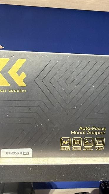 K&amp;F Concept Auto-Focus Mount Adapter – EF-EOS R AF - Canon