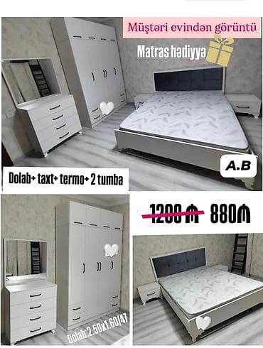 guzgulu: İkinəfərlik çarpayı, Yeni — 4