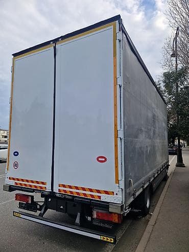 karavan maşın: Mercedes-Benz Atego tentli yük avtomaşını kuza satılır. barterdə — 2