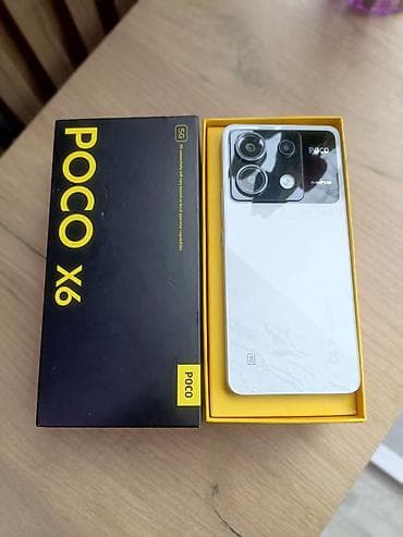 sensor telefon: Poco X6, rəng - Ağ, Sensor — 1