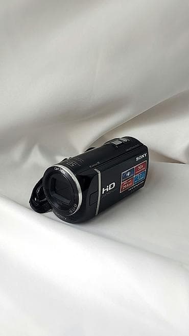 ses mixeri: Sony Handycam HDR-CX250 videokamera Xüsusiyyətlər: - HD AVCHD — 9