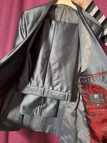 Kişi Geyimləri: Kostyum, Demisezon, Pierre Cardin, rəng - Boz — 2