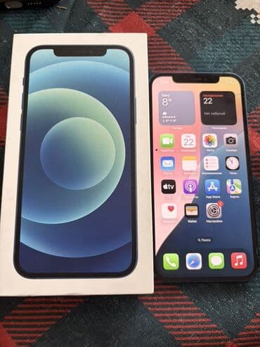 ayfon 12: IPhone 12, Mavi, Face ID — 1