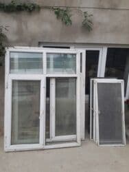 Avtogen: İşlənmiş İkiqat şüşə paketi Plastik pəncərə, Еni: 140 sm, Uzunluğu: 160 sm — 2