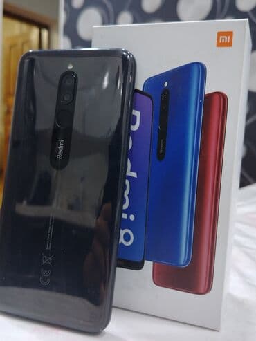 Mətbəx texnikası: Redmi 8, 32 GB, rəng - Qara, Barmaq izi — 4