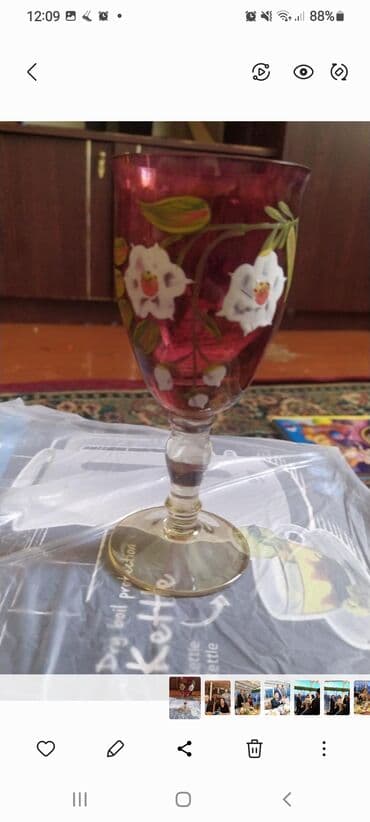 Mətbəx aksesuarları: Qədəhlər — 1