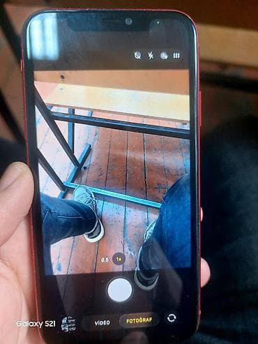 iphone 13 pro max kreditle: IPhone 11, 128 GB, Qırmızı — 1