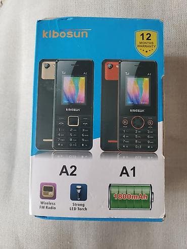 data modem sim card: Kibosun A1/A2 düyməli mobil telefon Əlavə məlumat: Ekranın — 1