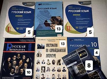 5: Mövzu: Müxtəlif fənlər üzrə dərslik və test topluları Satışda — 3