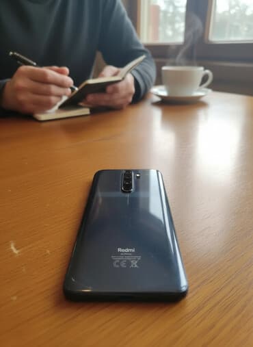 Redmi Note 8 Pro, 128 GB, rəng - Boz, Barmaq izi