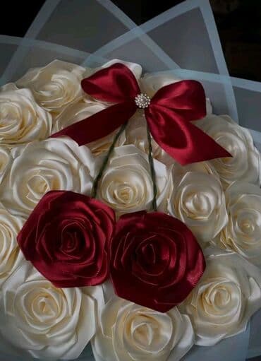 buket guller: Məhsul: Əl işı ilə hazırlanmış dekorativ gül buketləri Təsvir: - — 7