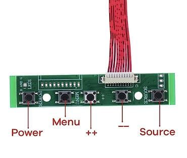 kampütür: LCD/LED panel üçün universal nəzarətçi (controller) kartı – — 4