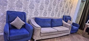 барные стулья: Di̇van-kravat, İşlənmiş, Açılan, Bazalı, Vеlur parça, Çatdırılma yoxdur — 1