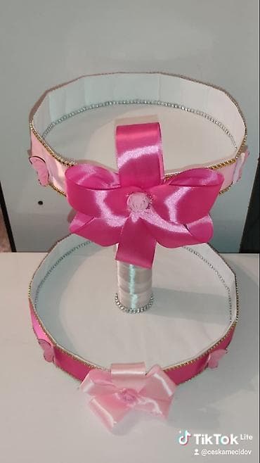 novruz bayrami xoncasi: Əl işi bəzəkli səbət və stendlər dəsti - Novruz temalı bəzək: milli — 3