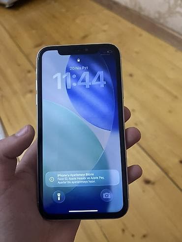 IPhone 11, 64 GB, Ağ, Face ID