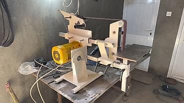 Grinder 2x72. Ленточно шлифовальный станок. - Güclü elektrik mühərriki