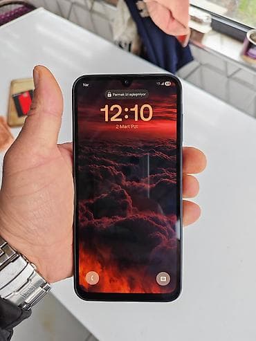 samsung plansetler: Samsung Galaxy A15, 128 GB, rəng - Mavi, Sensor, Barmaq izi, İki sim kartlı — 3