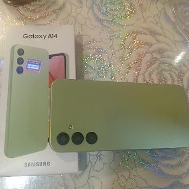 samsung tab: Samsung Galaxy A14, 64 GB, rəng - Yaşıl, İki sim kartlı — 2
