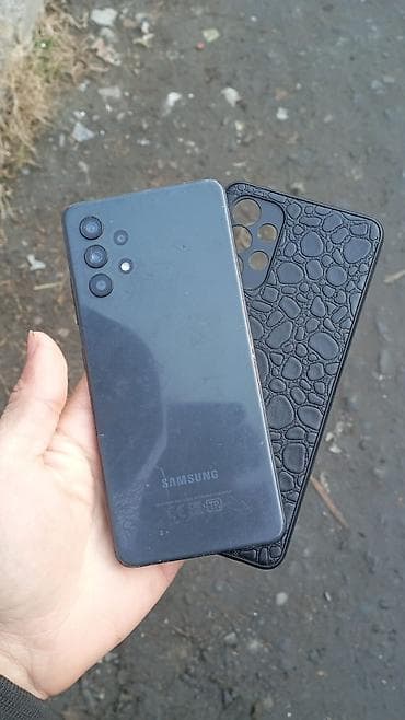 xiaomi redmi note 5 ekran: Samsung Galaxy A32, 128 GB, rəng - Boz, Barmaq izi — 2