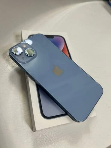 ay fon: IPhone 14, 128 GB, Göy, Face ID — 3