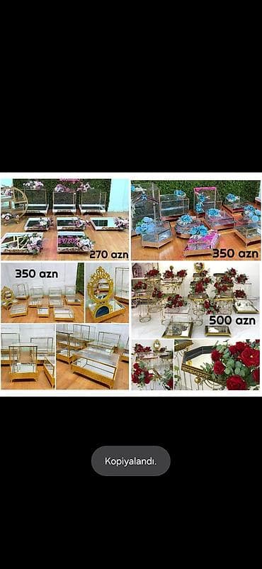 9,11,15 ededlik dest xonçalar.qiymetler uzerinde.her biri el işi.unvan