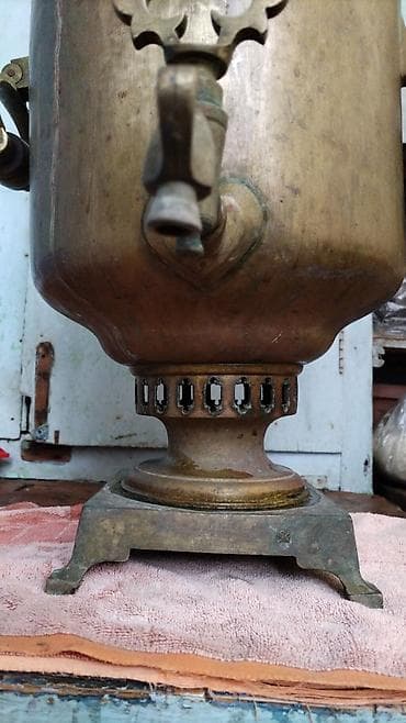 lalafo samovar: İşlənmiş Od Samovar, 10 l, Ünvandan götürmə — 2