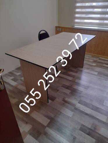 metbex stolari: Yazı masası, Yeni, Açılmayan, Laminat, Dördbucaq masa — 3