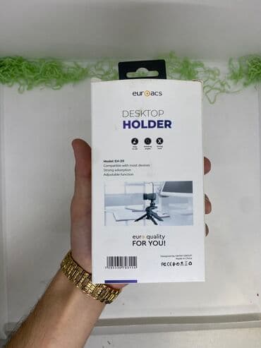 tripod telefon tutucu: EurAcs EH-311 Stolüstü Holder Azn 25yox❌ 15azn✅ ✅Model:EH-311 — 10