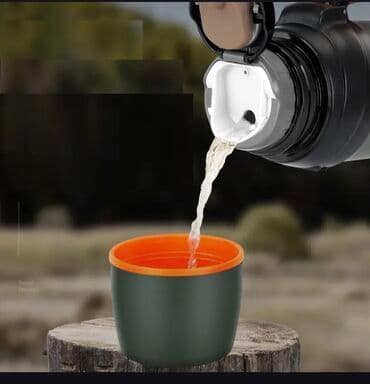 rezin pol: Rəng - Yaşıl, Termos — 2