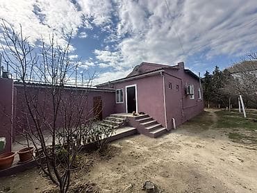 agdasda satilan evler: 100 kv. m, 3 otaqlı, Qaz, İşıq, Su — 1