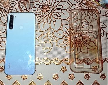 iohone 8: Redmi Note 8, 64 GB, rəng - Göy, Barmaq izi — 2