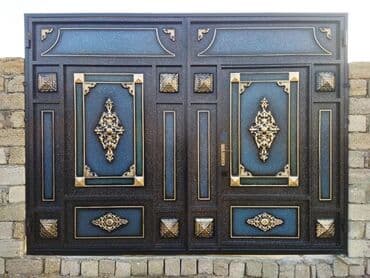 dəmir profil: Dəmir darvazalar, ikilik list,17 profillə yığılan keyfiyyətli nağd və — 5