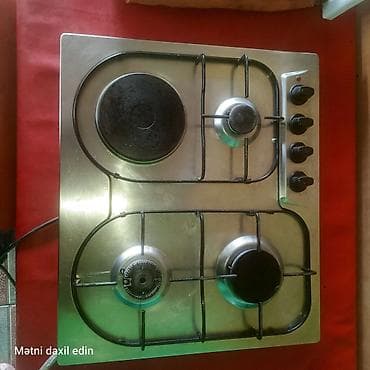 Qarışıq sobası Quraşdırılan, 4 gözlü