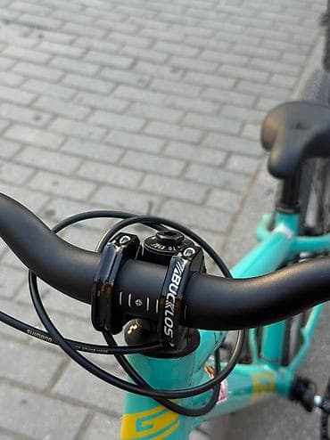 vesebed: GT La Bomba (dirt jump) velosipedi - Ölçü: 26" - Rəng: firuzə — 6
