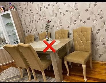 masa qiymətləri: *6 EDED STUL* Qiymət *150 AZN* ünvan Suraxanı *Zülfiyyə/ZB* — 1