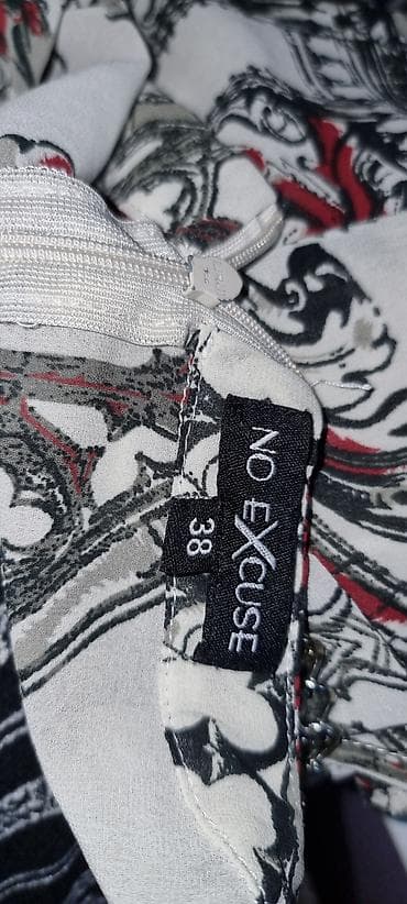 qol satları: NO EXCUSE qadın bluz/köynək - Ölçü: 38 (etiketdə M göstərilib) - — 2