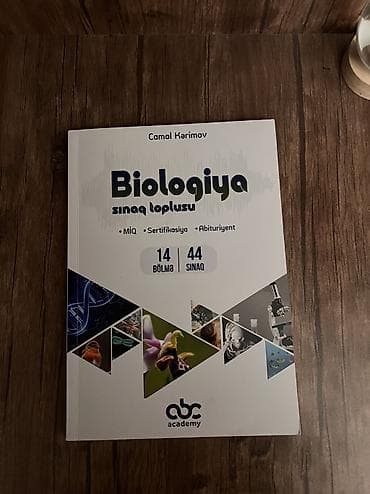 Biologiya Abc kursları test 2025 Camal Kərimov ciddi alıcıya endirim lalafo.az -da Biologiya Abc kursları test 2025 Camal Kərimov ciddi alıcıya endirim