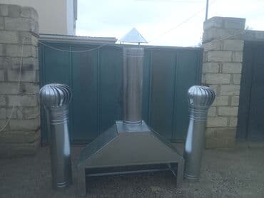 отдам даром шифер: Məhsul: Dam üçün turboventilator (fırlanan havaçıxarıcı) Təyinat: - — 5