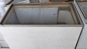 dondurma xaladelnik: Mağaza və ictimai iaşə üçün şüşə qapaqlı vitrin dondurucu - Üst — 2