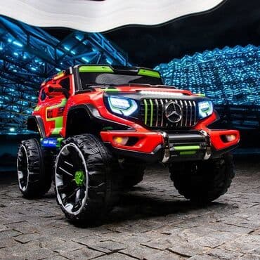 maşınlar uşaq üçün: Məhsul haqqında qısaca: Maksimum yük 100 kq Mühərriklərin sayı 4 ( 4 — 2