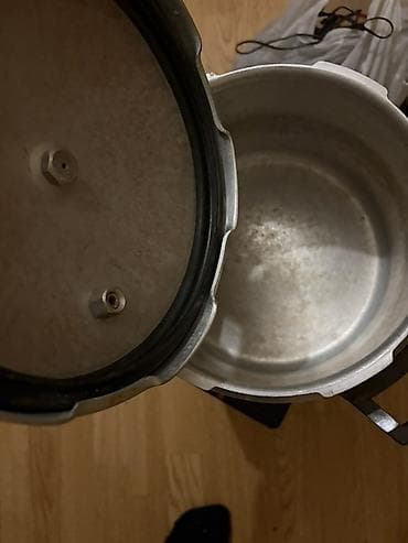 Qazanlar: Qazan, rəng - Gümüşü, Alüminium — 2