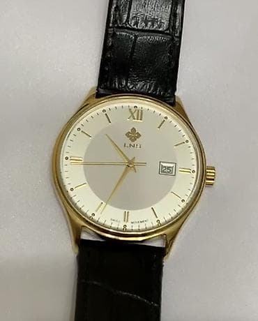 islenmis saat: LNS kişi qol saatı – klassik və zərif dizayn - Brend/model: LNS, arxa — 2