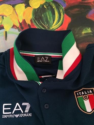 Polo köynək, Ea7, L, rəng - Göy — 5