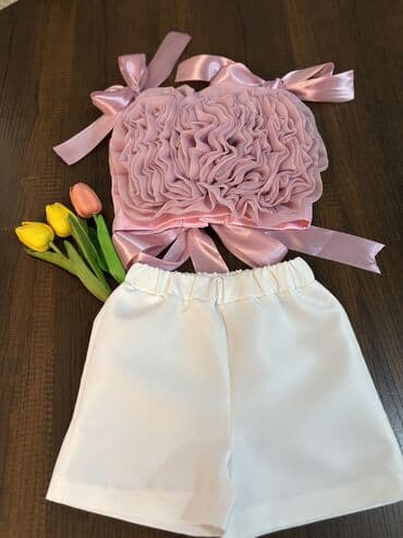 детская и подростковая одежда: Комплект, Для девочек, 3 - 4 года — 1